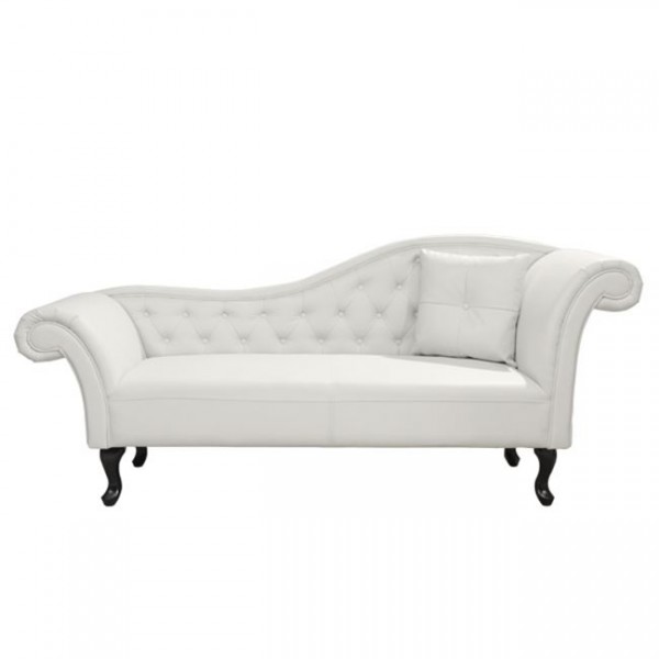 ΑΝΑΚΛΙΝΔΡΟ T.CHESTERFIELD NIOVI HM3008.02 PU ΛΕΥΚΟ-ΜΑΥΡΑ ΠΟΔΙΑ(ΔΕΞΙ)190x61x84Yεκ-1τμχ