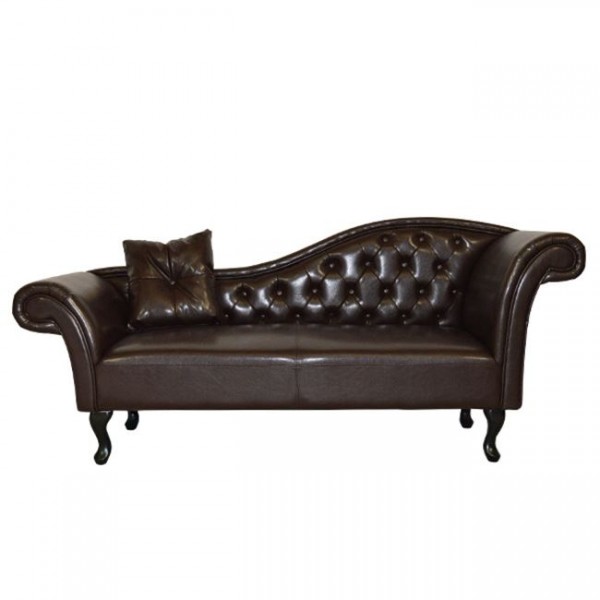 ΑΝΑΚΛΙΝΔΡΟ T.CHESTERFIELD NIOVI HM3008.01 PU ΣΚ.ΚΑΦΕ-ΜΑΥΡΑ ΠΟΔΙΑ(ΔΕΞΙ)190x61x84Yεκ-1τμχ