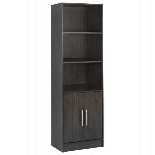 ΒΙΒΛΙΟΘΗΚΗ ΜΕΛΑΜΙΝΗΣ ENSLEY HM2027.01 ZEBRANO 60X30X180 εκ.-1τμχ