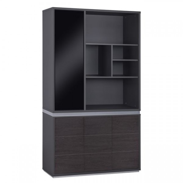 ΒΙΒΛΙΟΘΗΚΗ ΓΡΑΦΕΙΟΥ ΕΠΑΓΓΕΛΜΑΤΙΚΗ ROSEWOOD HM2091L 120Χ40Χ200Υ εκ.-1τμχ