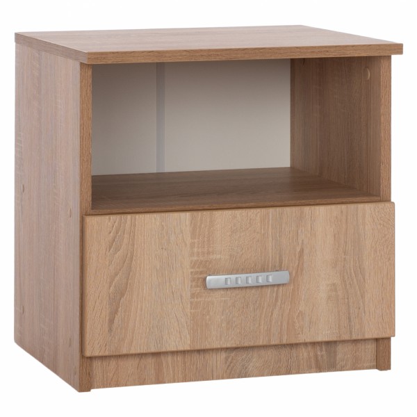 ΚΟΜΟΔΙΝΟ ΜΕ ΣΥΡΤΑΡΙ ADLER SONAMA OAK HM2431.01 45x40x48 εκ.-1τμχ