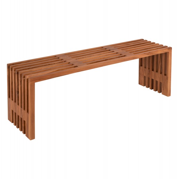 ΠΑΓΚΑΚΙ NYA HM9829 ΜΑΣΙΦ ΞΥΛΟ TEAK ΣΕ ΦΥΣΙΚΟ 139,5x34,5x48,5Υεκ.-1τμχ