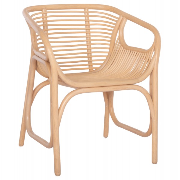 ΠΟΛΥΘΡΟΝΑ MEL ΕΣΩΤΕΡΚΩΝ ΧΩΡΩΝ HM9954.01 ΦΥΣΙΚΟ RATTAN 62x57,5x79,5Υεκ.-1τμχ