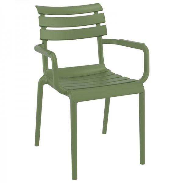 PARIS OLIVE GREEN ΠΟΛΥΘΡΟΝΑ ΠΟΛ/ΝΙΟΥ-58X59X84εκ.