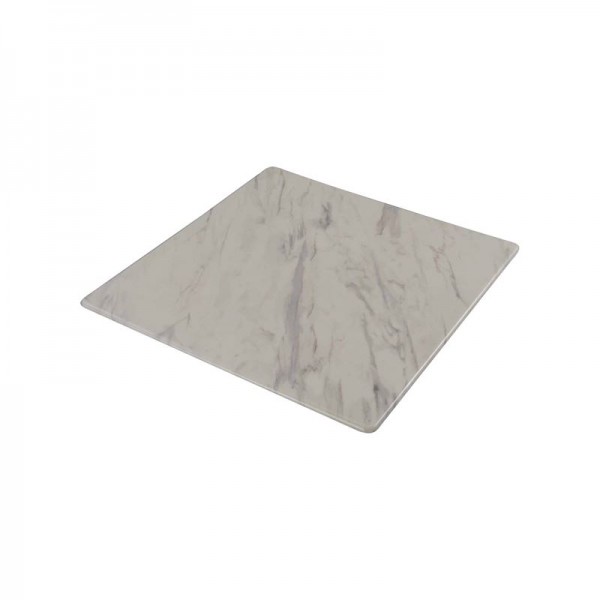 Contract Sliq Normal Επιφάνεια Τραπεζιού τ.Werzalit, Απόχρωση Marble-Ε106,42-Melamine Laminated-1τμχ- 60x60cm/16mm