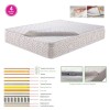 ΣΤΡΩΜΑ Ανώστρωμα Αφαιρούμενο Memory Foam, Pocket Spring, Μονής όψης (4)-Ε2011,2Α-Spring/Memory-1τμχ- 160x200x29cm