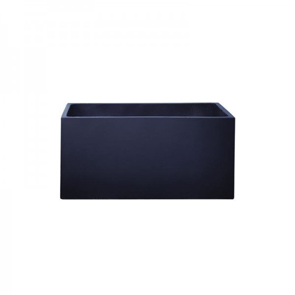 FLOWER POT-12 Απόχρωση Dark Grey-Ε6311,Β-Artificial Cement (Recyclable)-1τμχ- 80x40x40cm