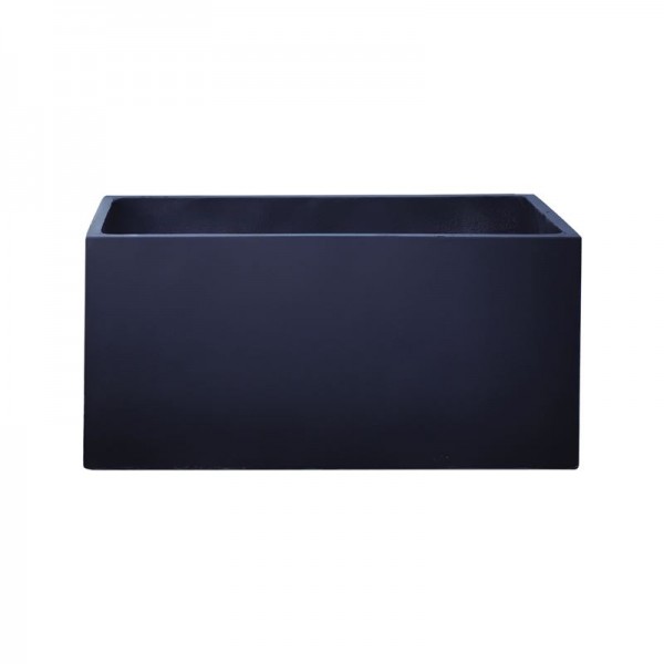 FLOWER POT-12 Απόχρωση Dark Grey-Ε6311,C-Artificial Cement (Recyclable)-1τμχ- 100x45x45cm