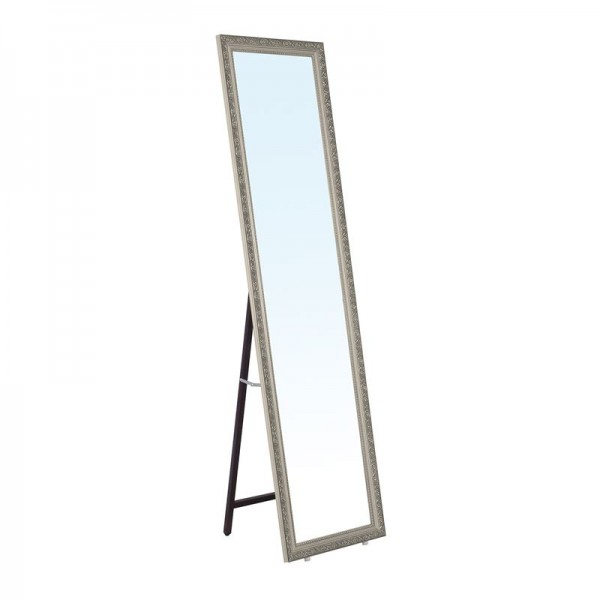 MIRROR Καθρέπτης Δαπέδου Τοίχου Ξύλινος Champagne-Ε7185,5-MDF - Κόντρα Πλακέ - Καπλαμάς - Νοβοπάν-1τμχ- 39x2,5x148cm