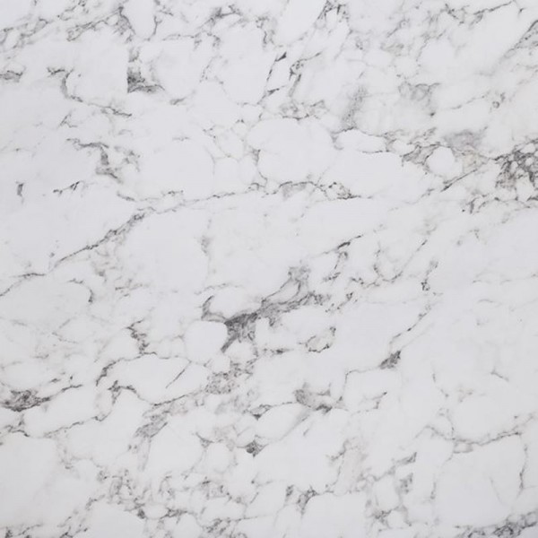 HPL (High Pressure Laminated) Επιφάνεια Τραπεζιού Απόχρωση White Marble, Εξωτερικού χώρου-Ε108,421-HPL-2τμχ- 80x80cm/12mm