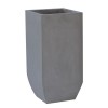 FLOWER POT-1 Cement Grey 35x35x80cm-Ε6300,B-Artificial Cement (Recyclable)-1τμχ- 35x35x80cm