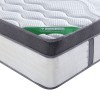 ΣΤΡΩΜΑ Pocket Spring 5-Zone Gel Memory Foam+Latex, Διπλής Όψης και Αίσθησης (Roll Pack)-Ε2093,2-Spring/Memory-1τμχ- 160x200x36cm