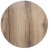 HPL (High Pressure Laminated) Επιφάνεια Τραπεζιού Απόχρωση Natural Wood, Εξωτερικού χώρου-Ε102,441-HPL-2τμχ- Φ80cm/12mm