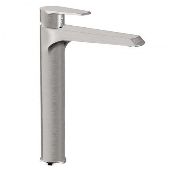 Teorema Velvet Νιπτήρος Επιτραπέζια με Βαλβίδα Clicker Brushed Nickel (Inox) -214111-